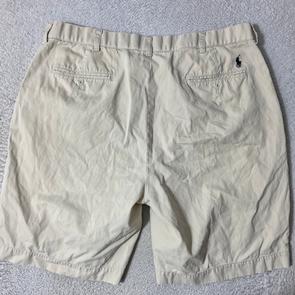 NEW!‎ Old Navy Shorts Mens 33/7 Tan Slim Linen Blend Pleated Shore Enough NWT